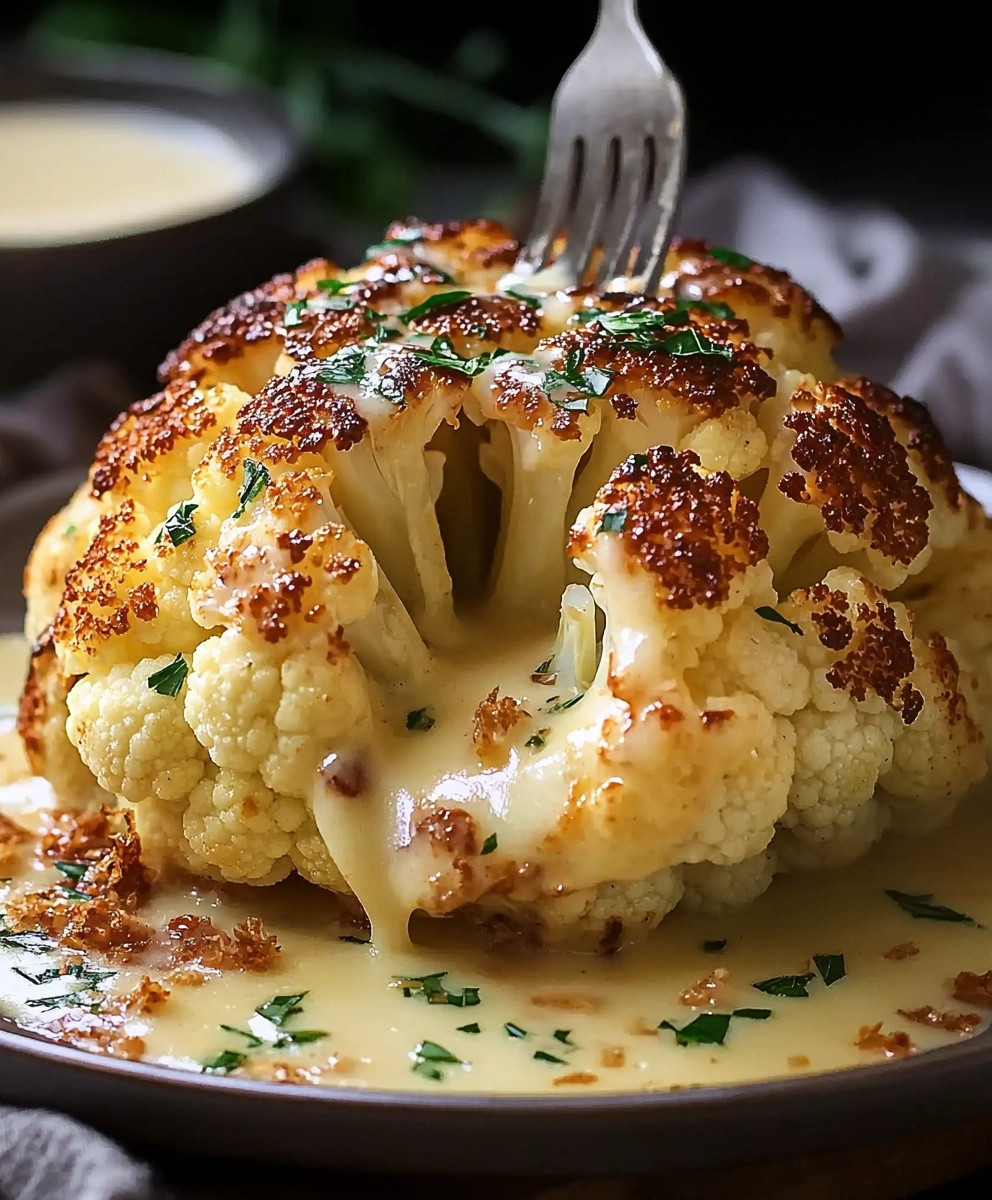 Whole Roasted Cauliflower
