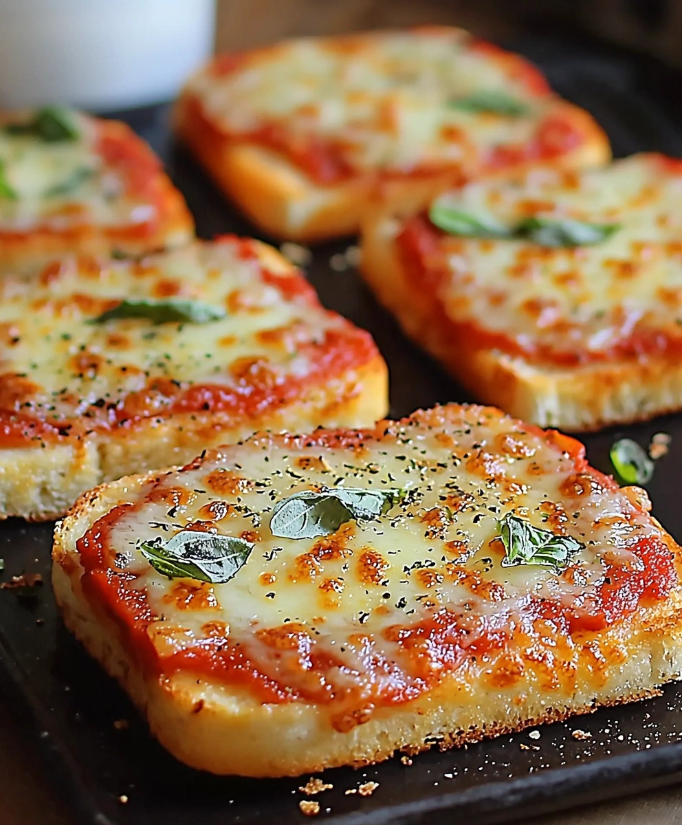Garlic Toast Pizza