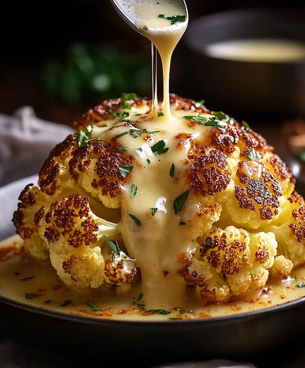 Whole Roasted Cauliflower