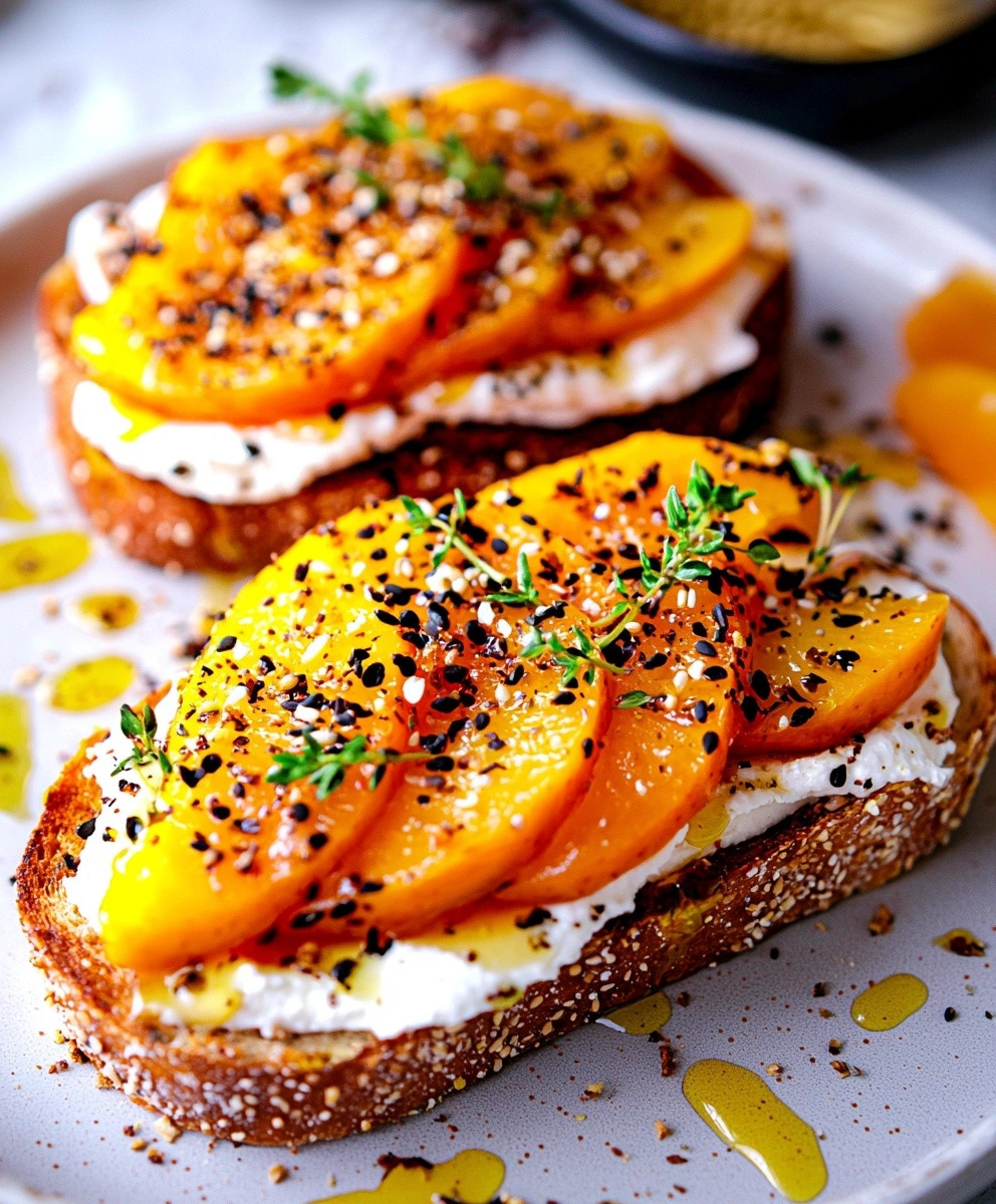 Persimmon Toast Ideas