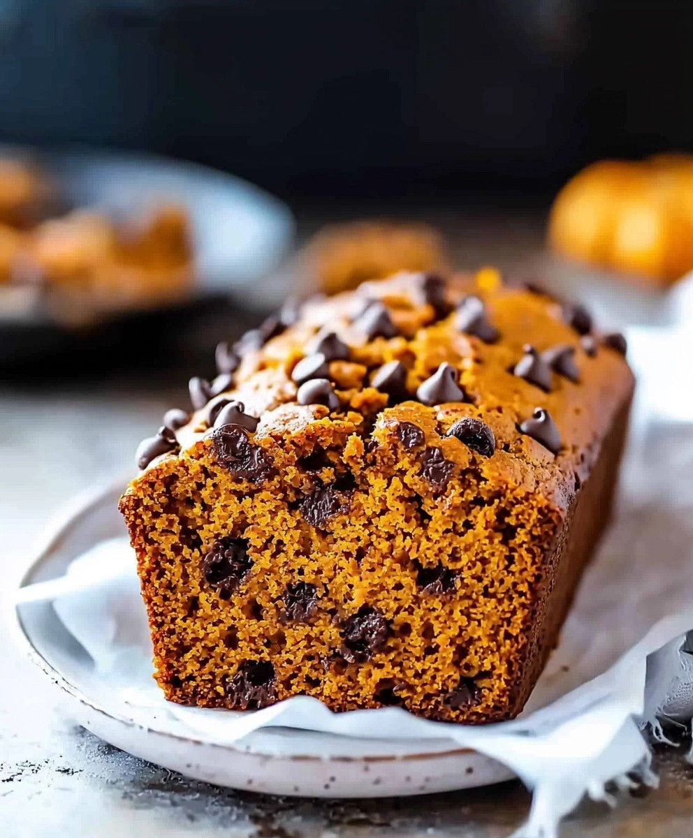 Chocolate Chip Pumpkin Bread