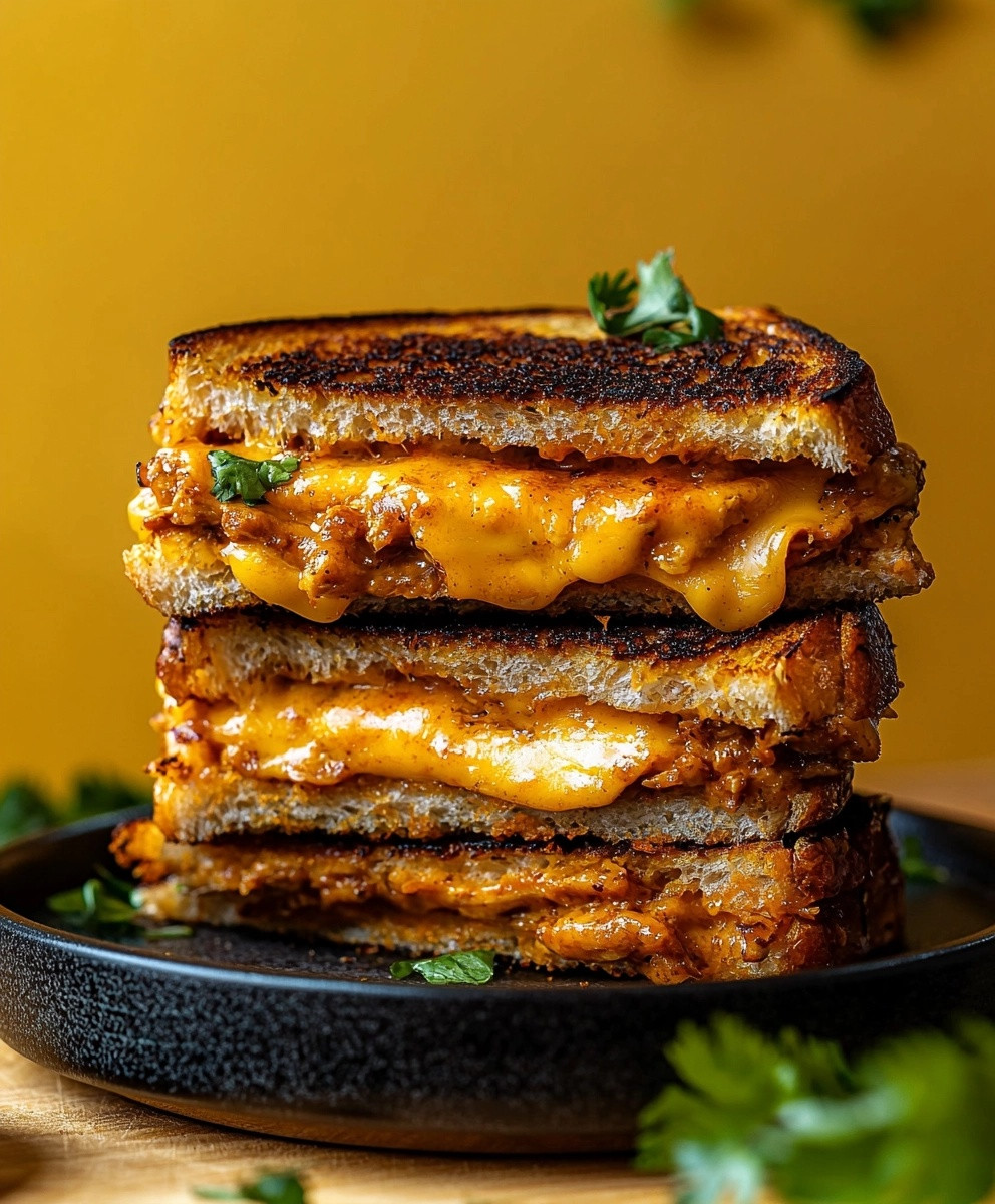 Chicken Birria Grilled Cheese