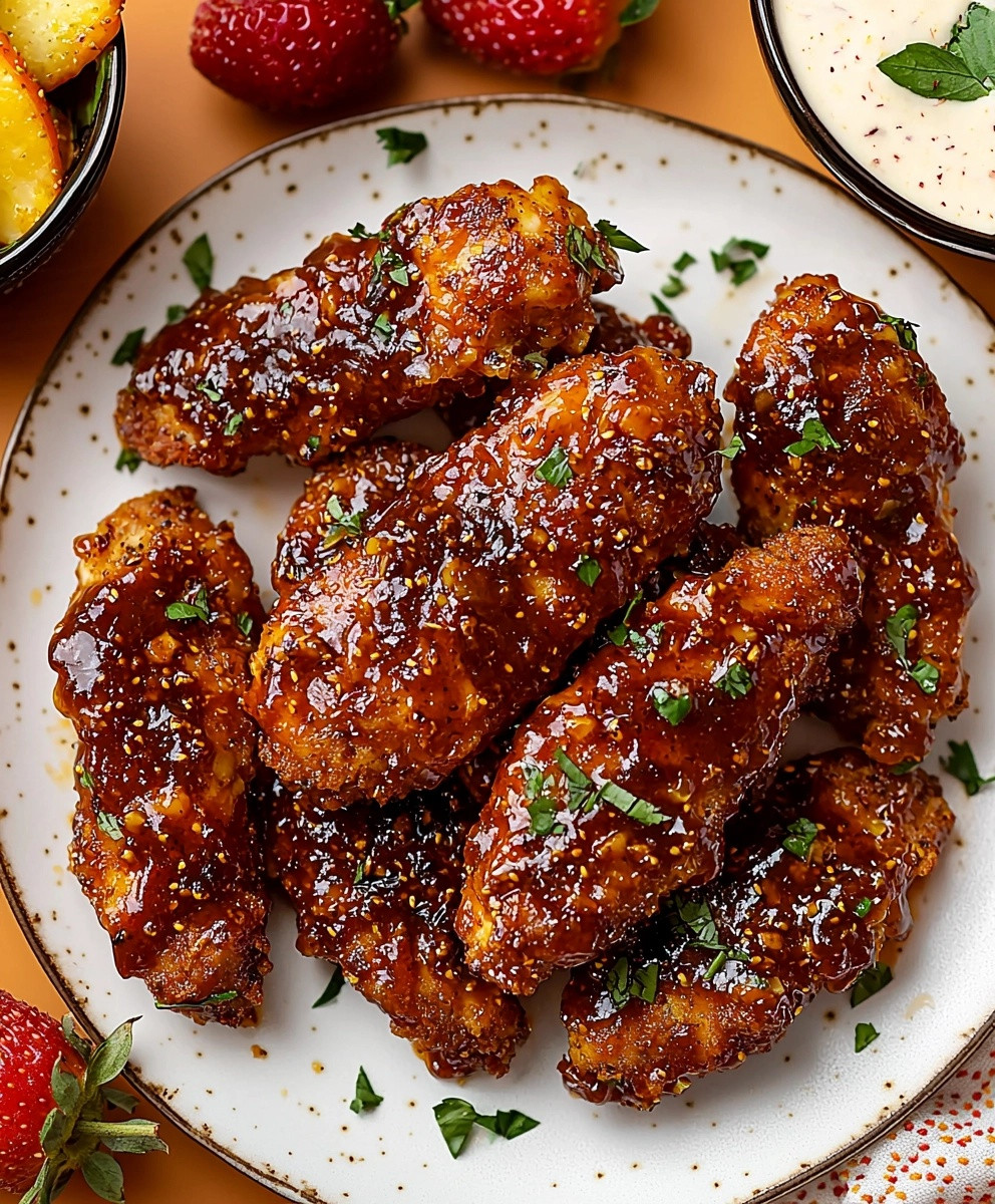Southern Strawberry BBQ Chicken