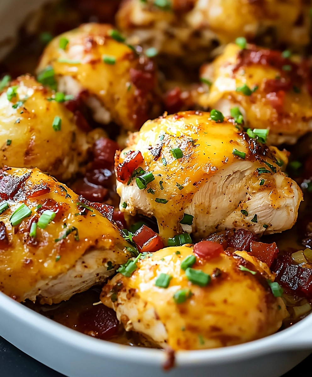 Baked Crack Chicken
