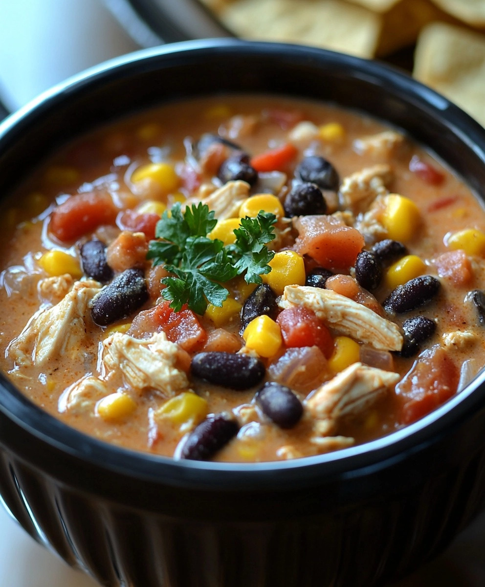 Cream Cheese Chicken Chili