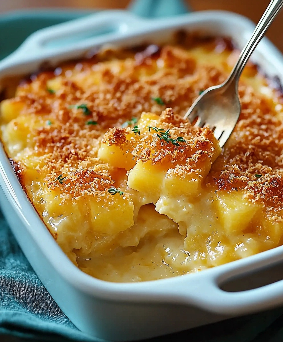 Pineapple Casserole Delight