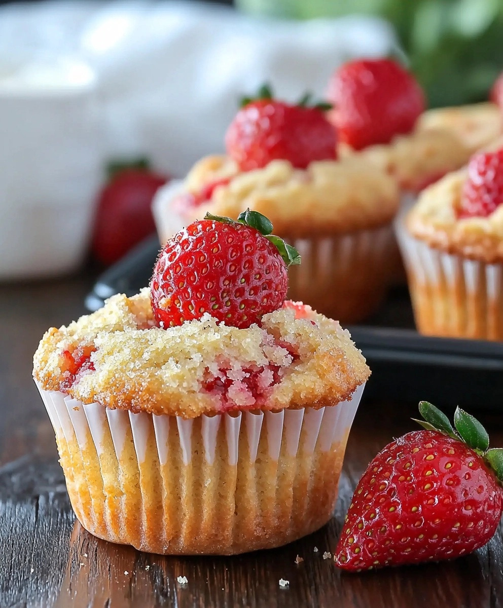 Strawberry Orange Muffins