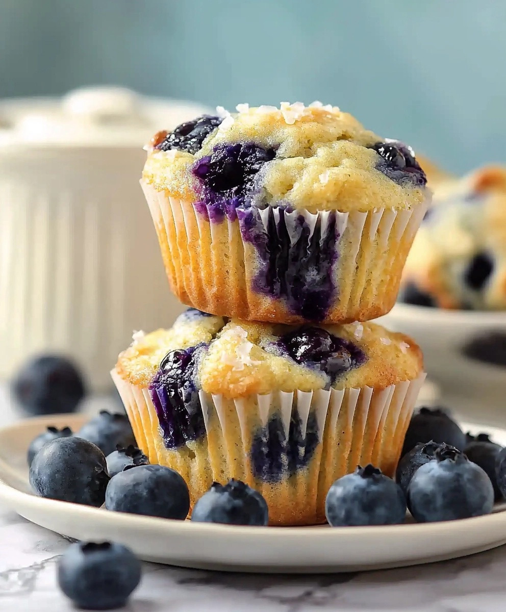 Buttermilk Blueberry Muffins