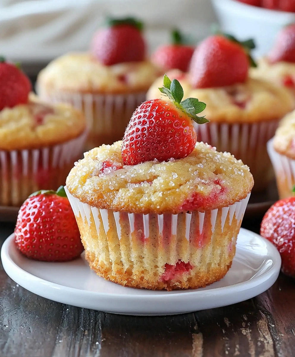 Strawberry Orange Muffins