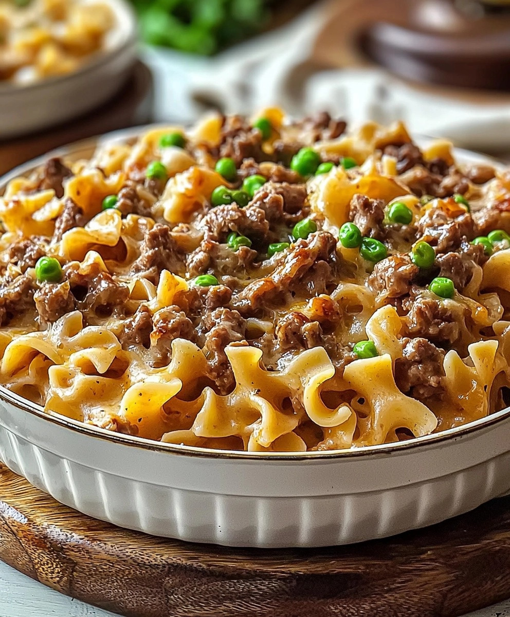 Amish Beef Noodle Casserole
