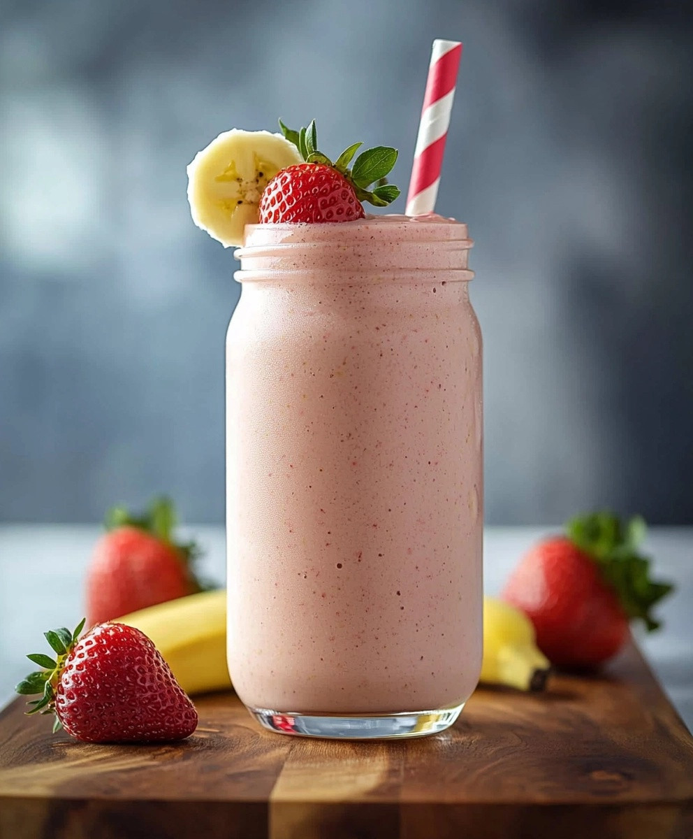 Strawberry Banana Smoothie