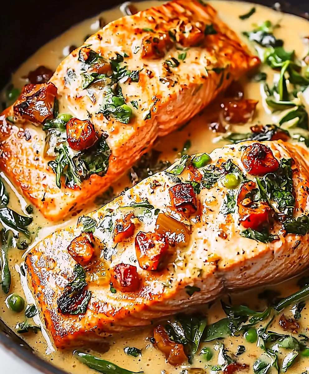Creamy Tuscan Salmon