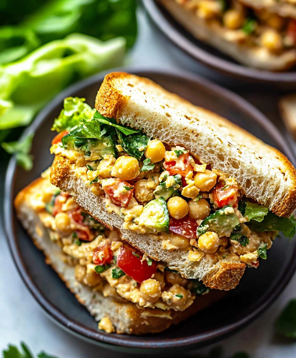 Chickpea Salad Sandwich Filling
