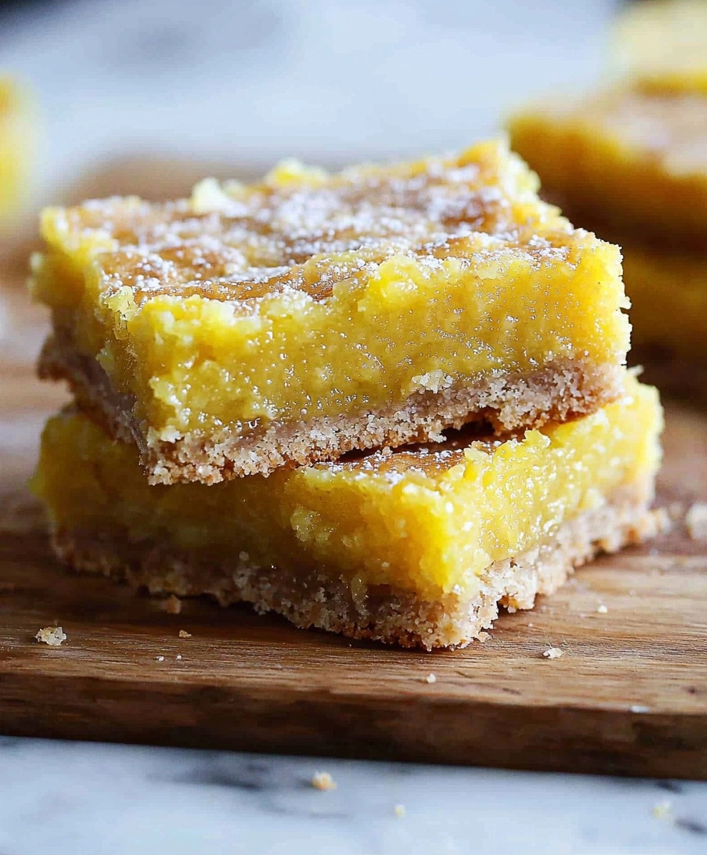 Dairy Free Lemon Bars