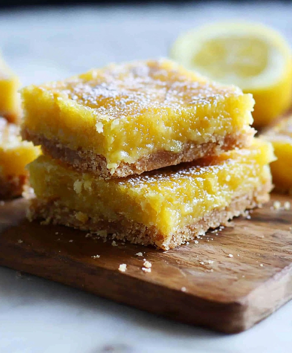 Dairy Free Lemon Bars
