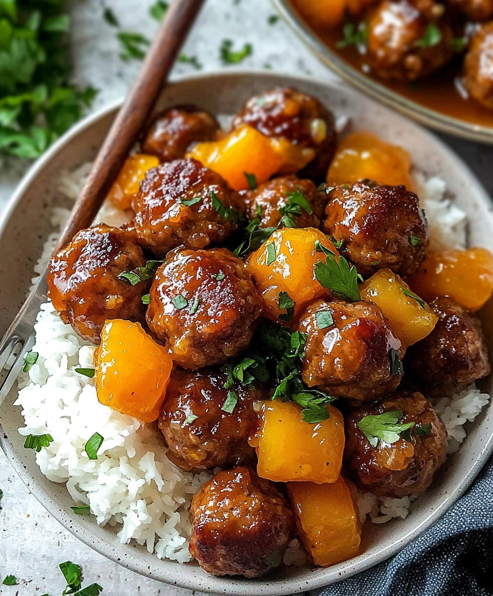 Sweet and Sour Meatballs