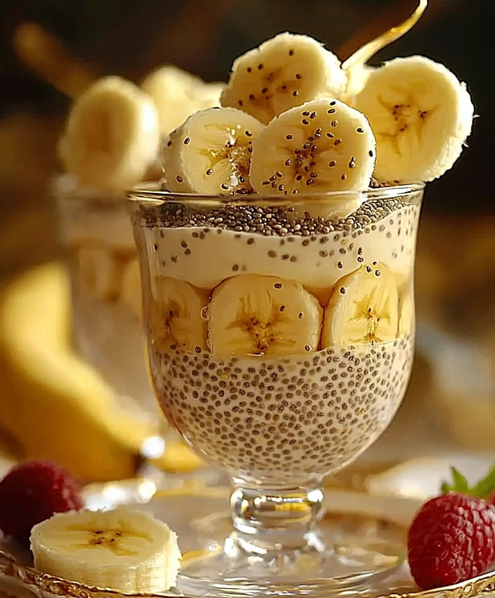 Banana Chia Pudding