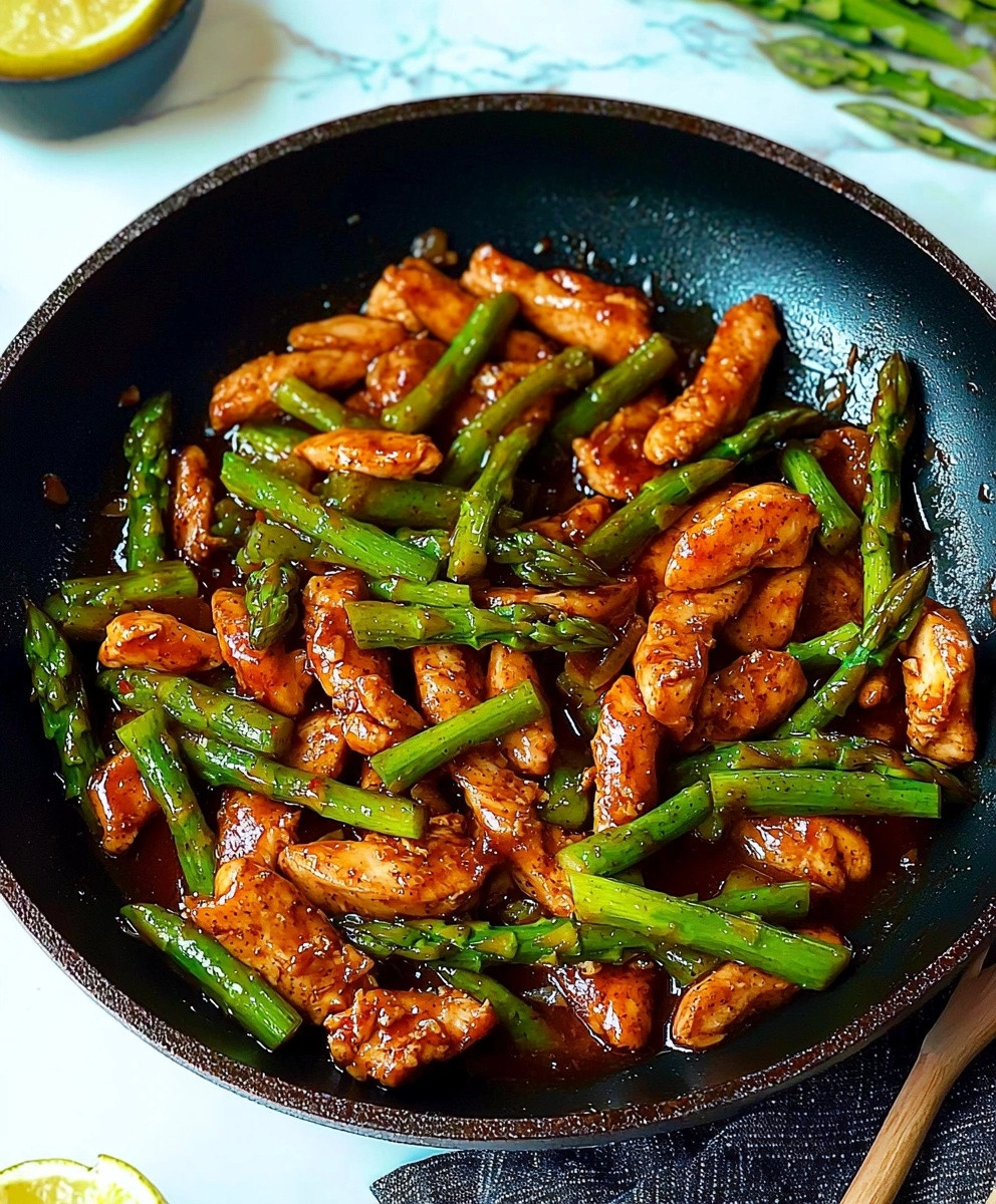 Chicken Asparagus Stir Fry