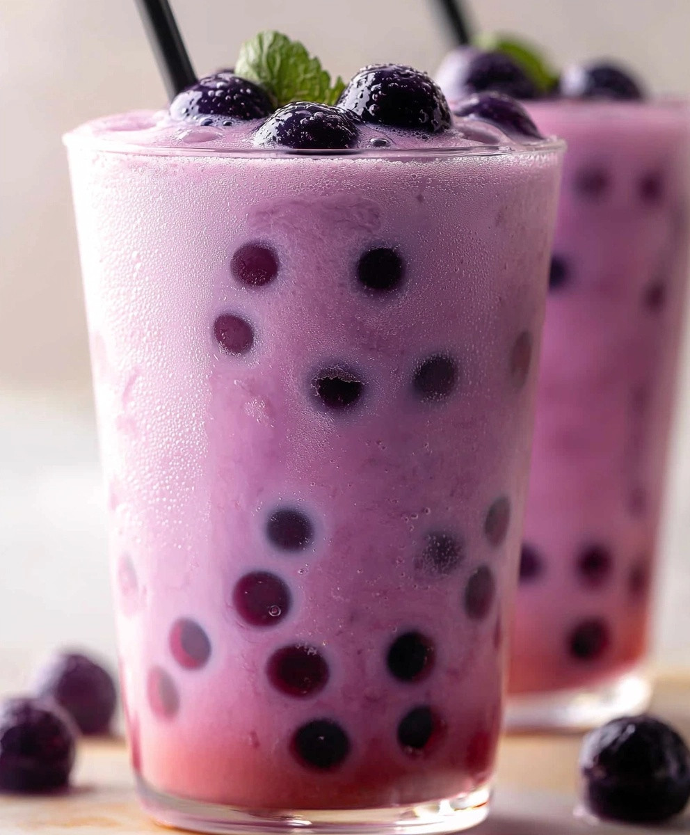 Purple Sweet Potato Bubble Tea