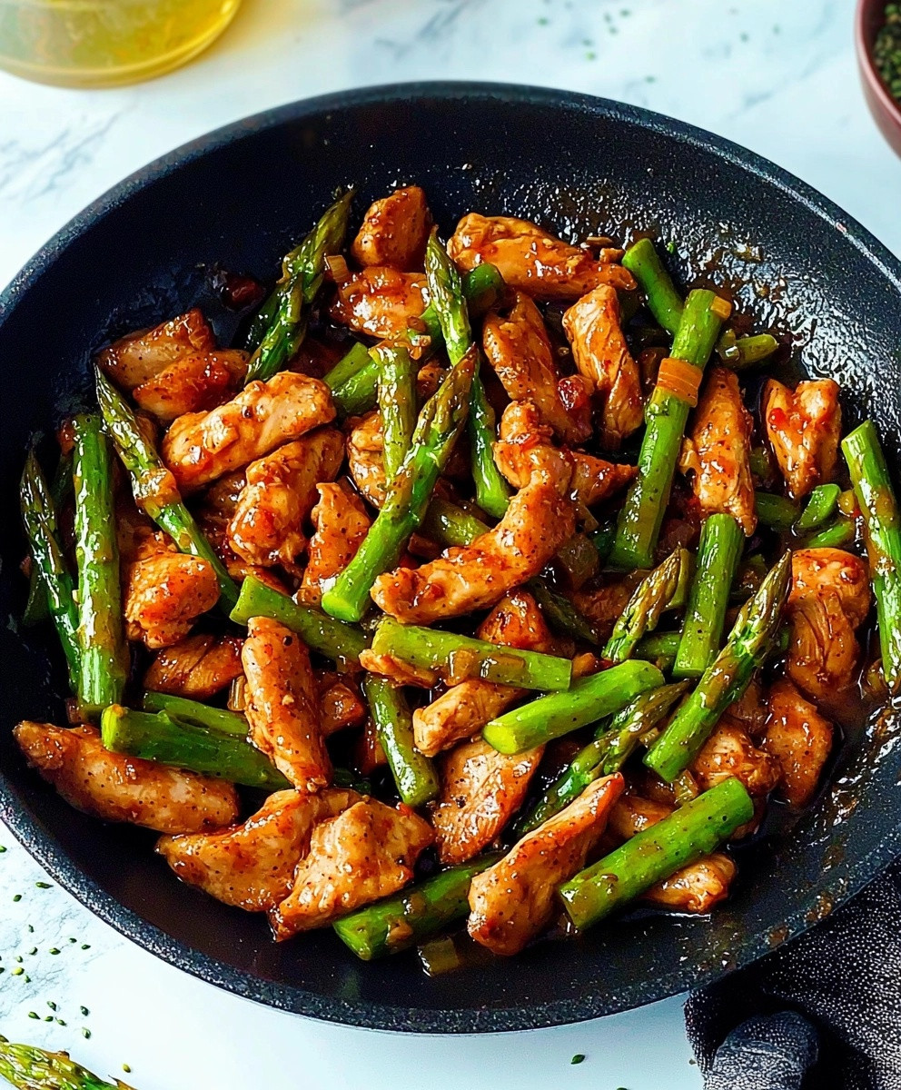 Chicken Asparagus Stir Fry