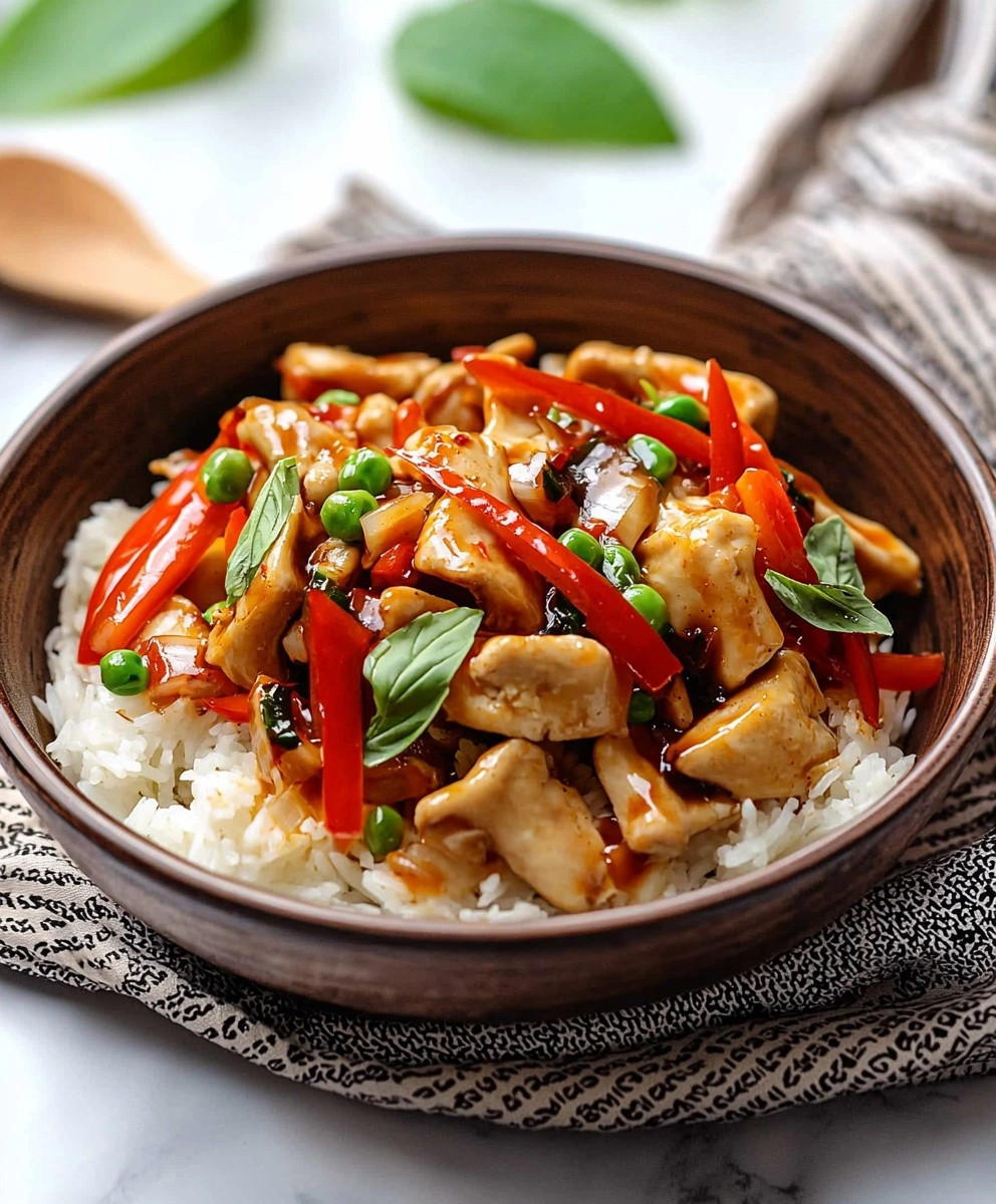 Moo Goo Gai Pan dish