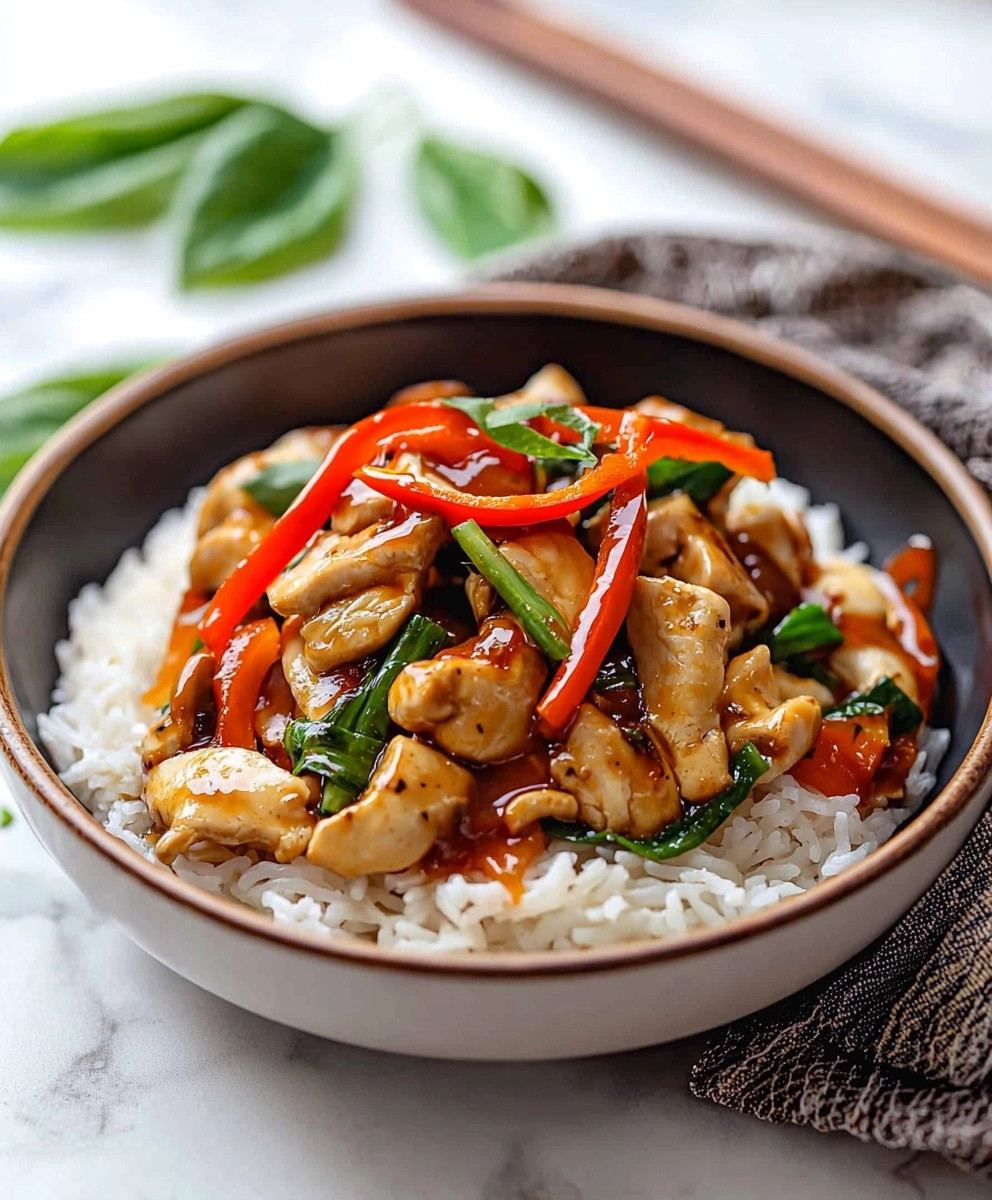 Moo Goo Gai Pan dish