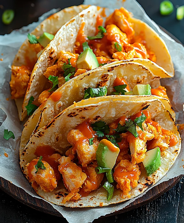 Buffalo Chicken Tacos