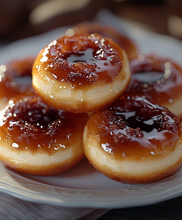 Crème Brûlée Donuts