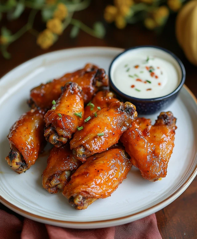 Oven Baked Buffalo Wings