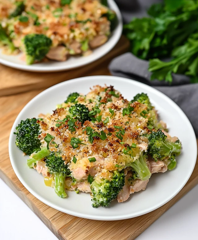 Broccoli Tuna Bake