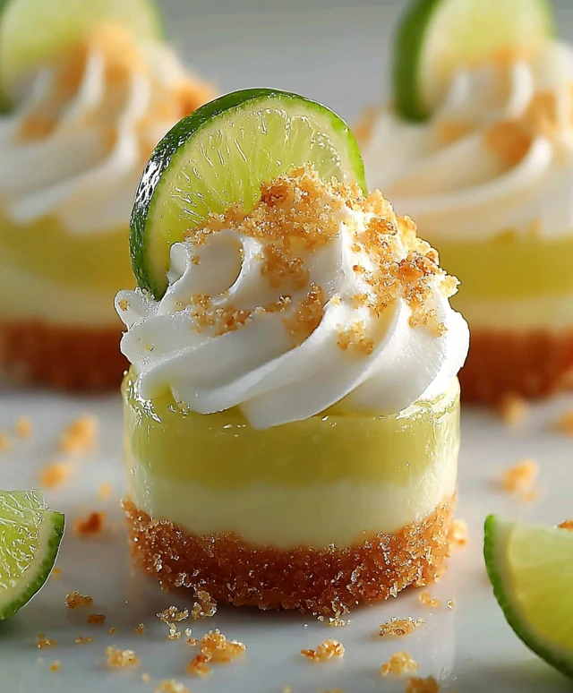 Key Lime Pie Mini Desserts