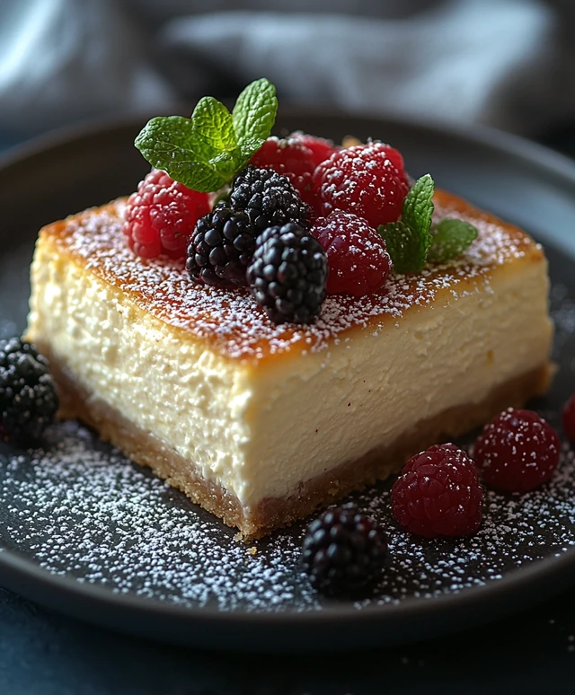 Italian Cream Cheese Cheesecake