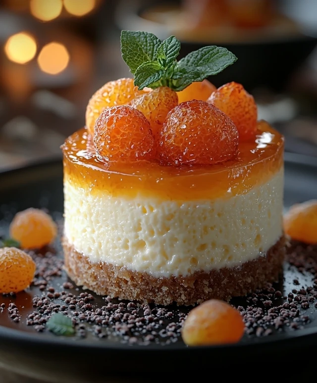 Apricot Cheesecake Dessert