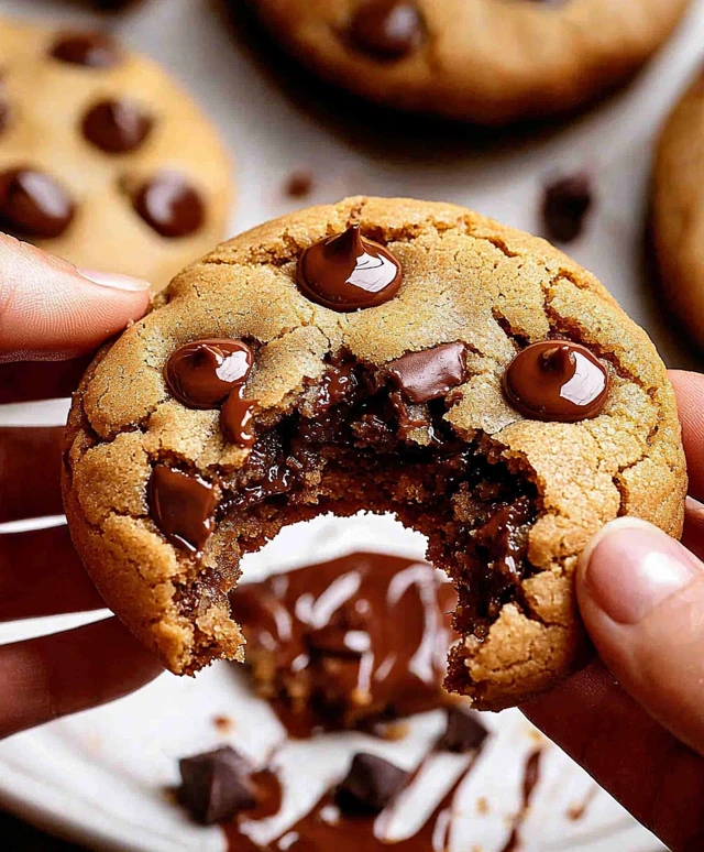 Nutella Stuffed Cookies