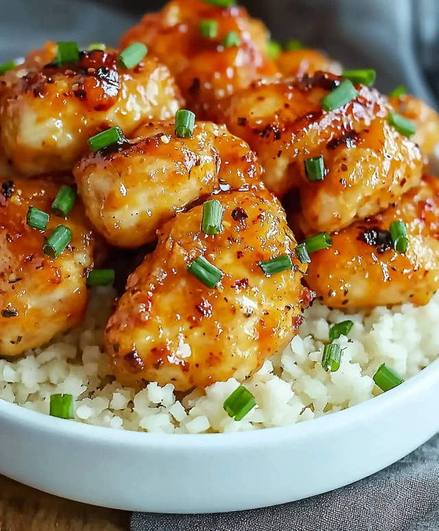 Bang Bang Glazed Chicken