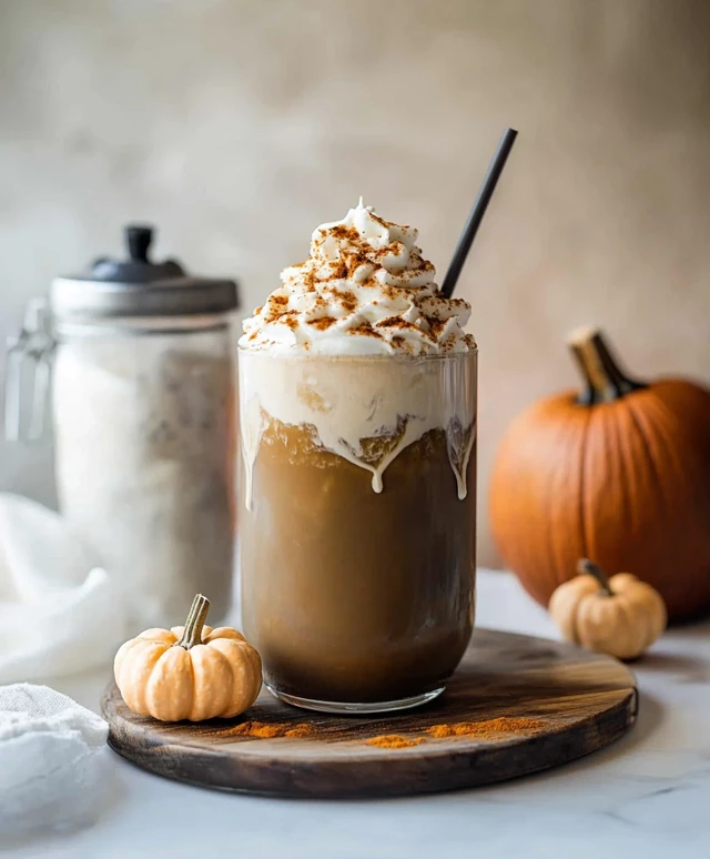 Pumpkin Spice Hojicha Latte