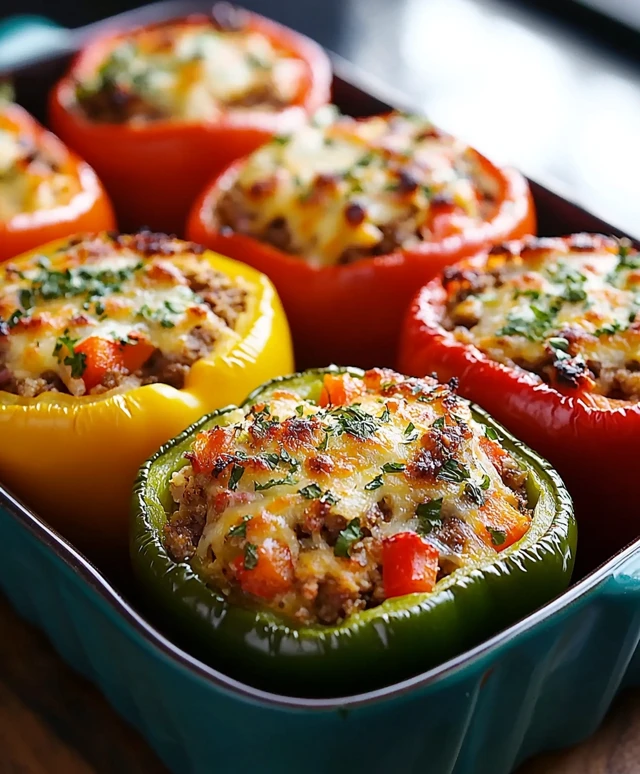 Stuffed bell peppers