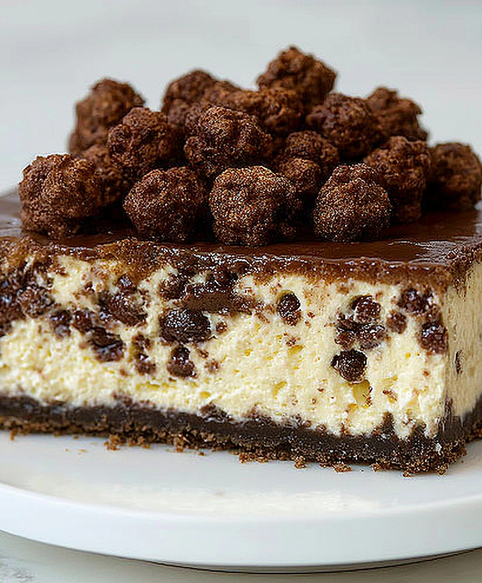 Cocoa Puffs Cheesecake Dessert