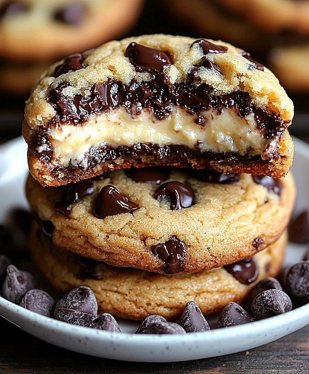Cheesecake Stuffed Cookies