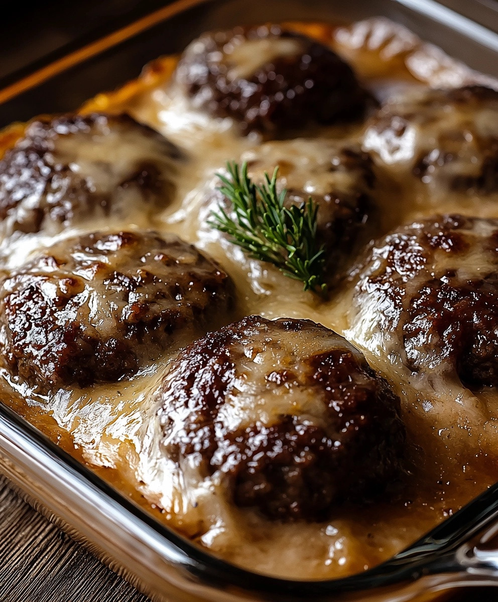 Amish Hamburger Steak Bake
