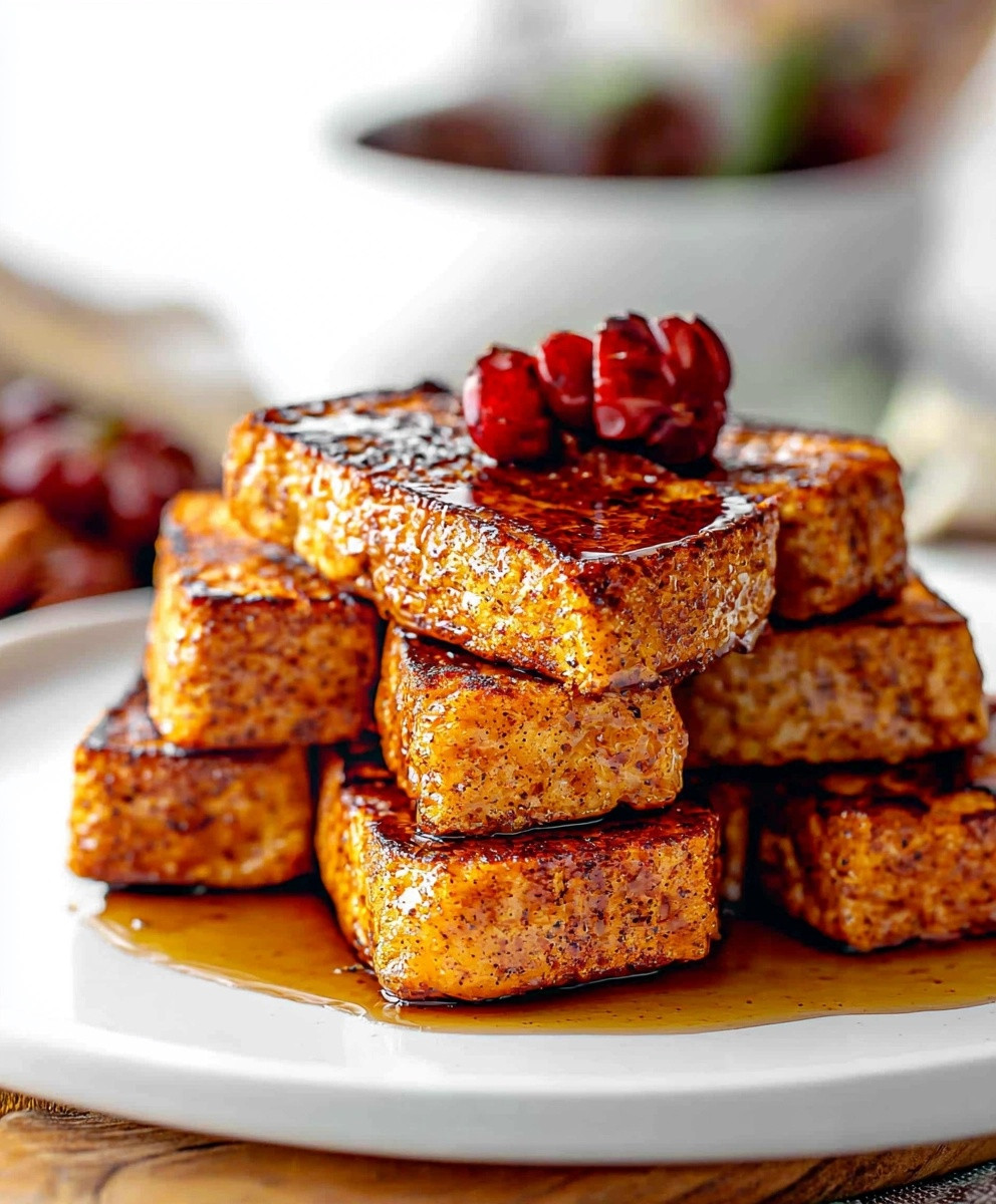 Pumpkin Bread French Toast Sticks