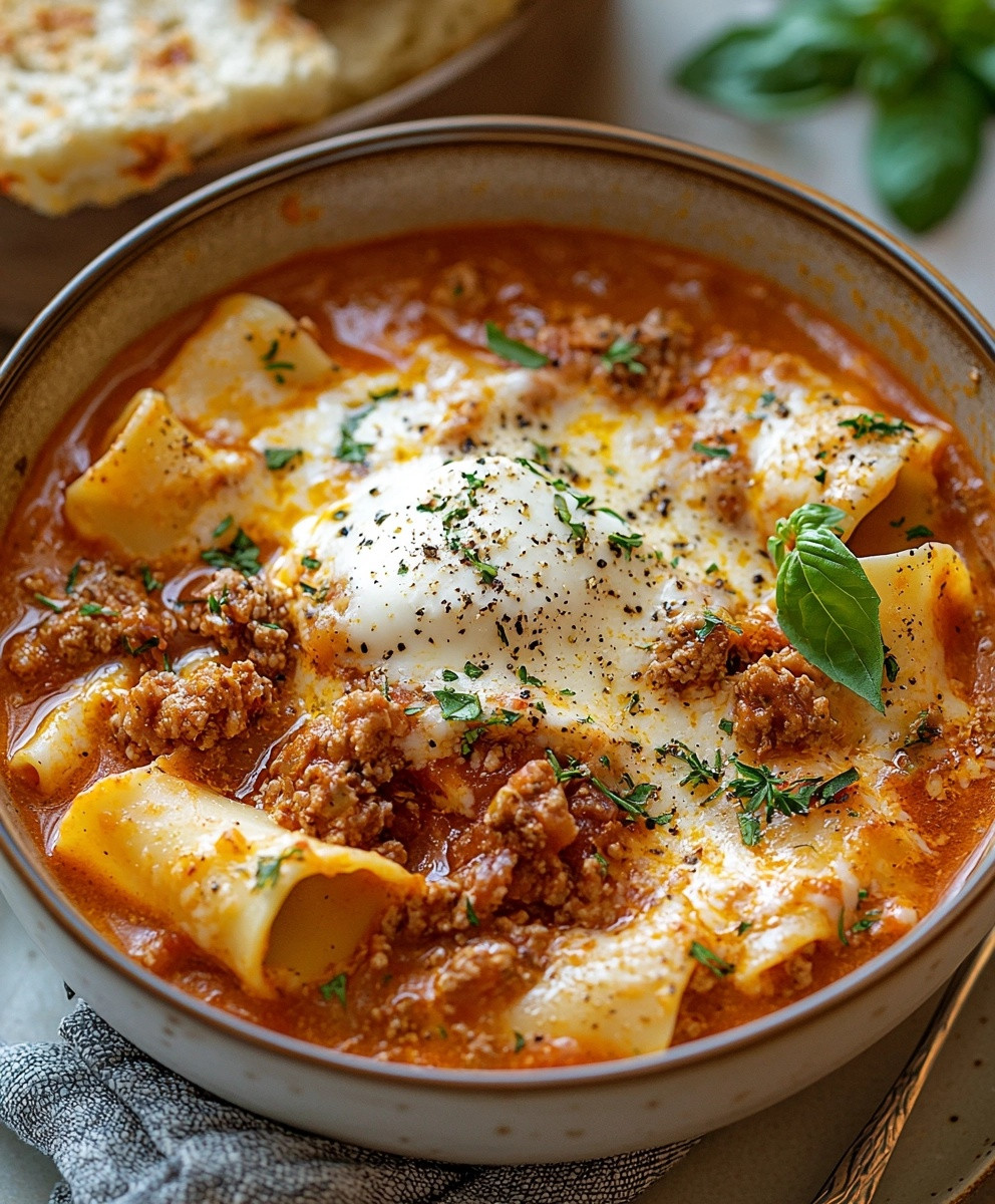 Instant Pot Lasagna Soup