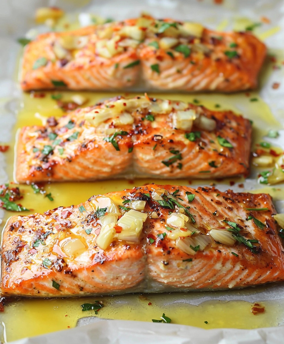 Honey Garlic Salmon