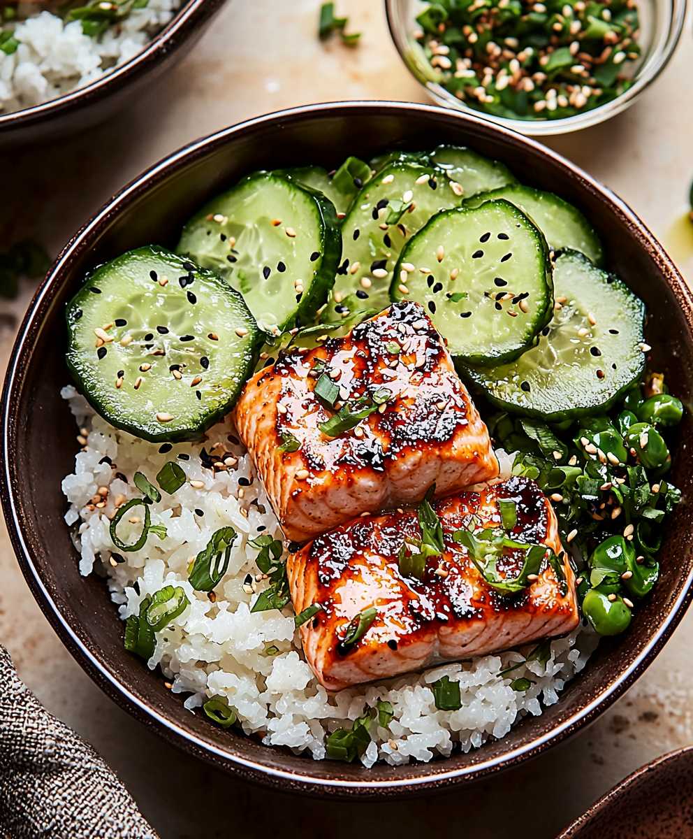 Miso Salmon Bowl