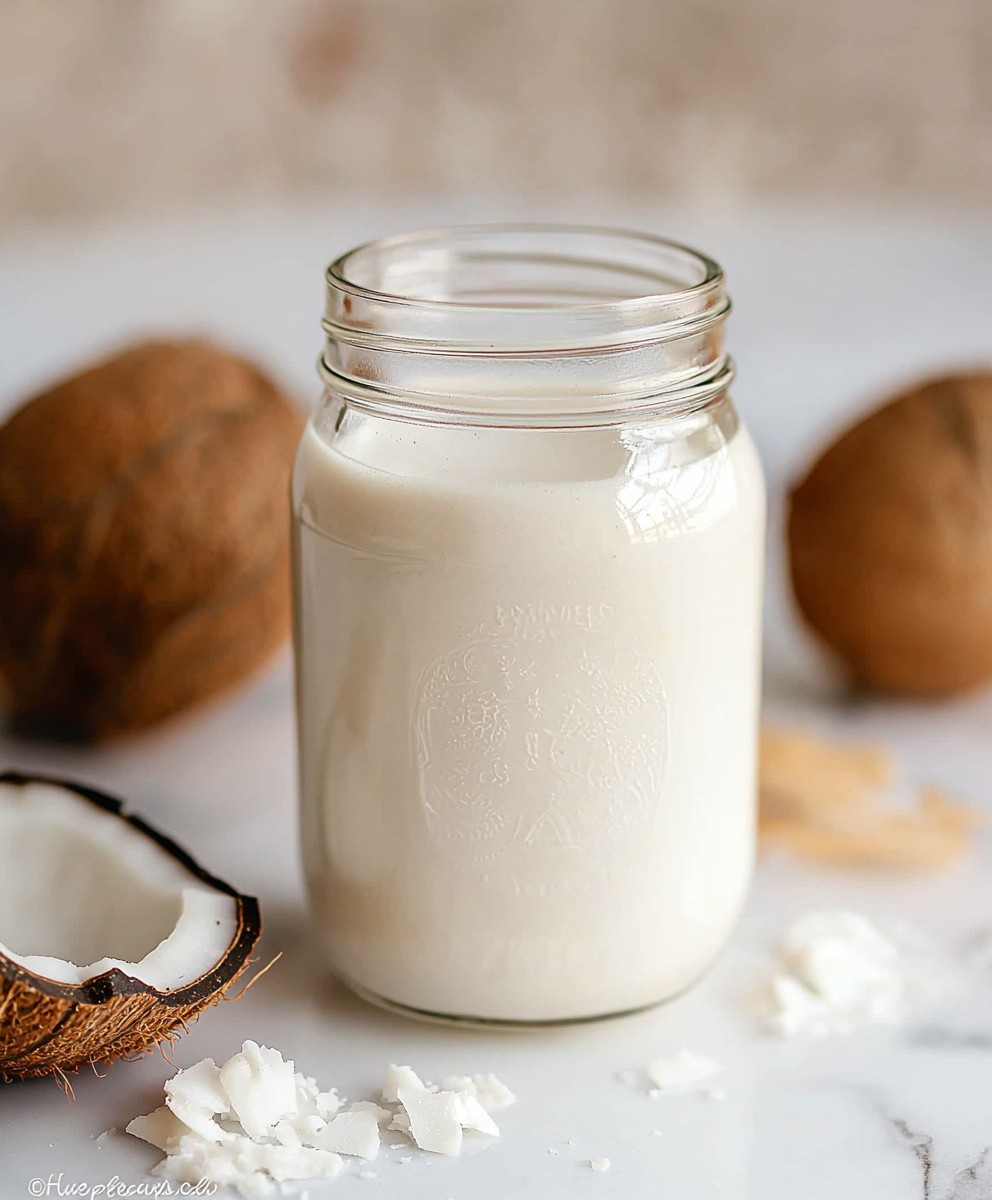 Homemade Coconut Milk