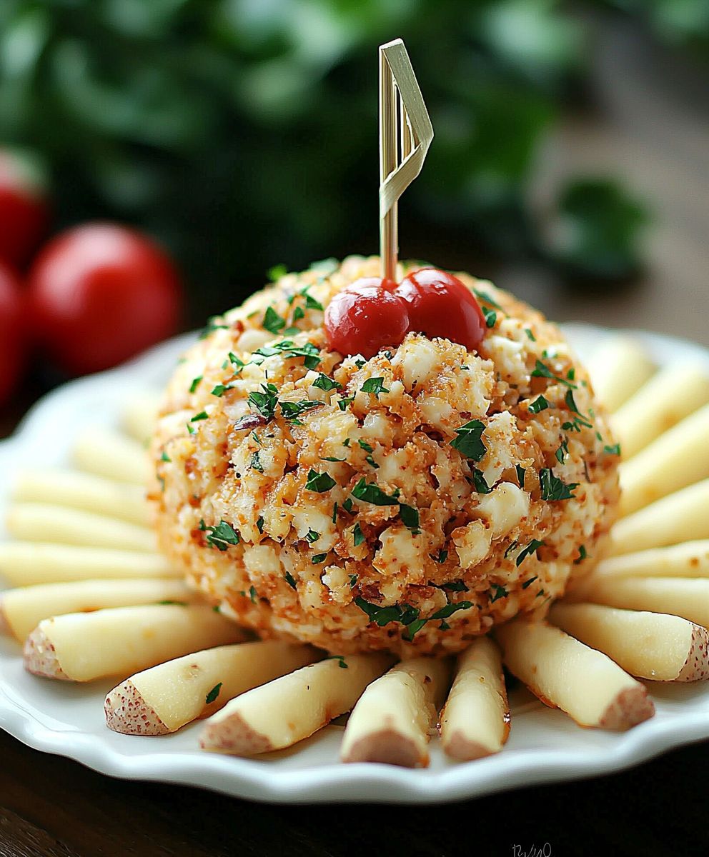 Cheese ball appetizer
