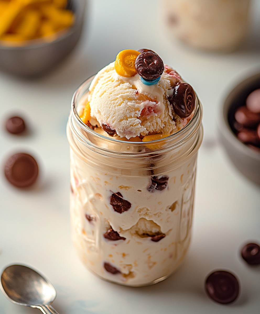 Mason Jar Ice Cream