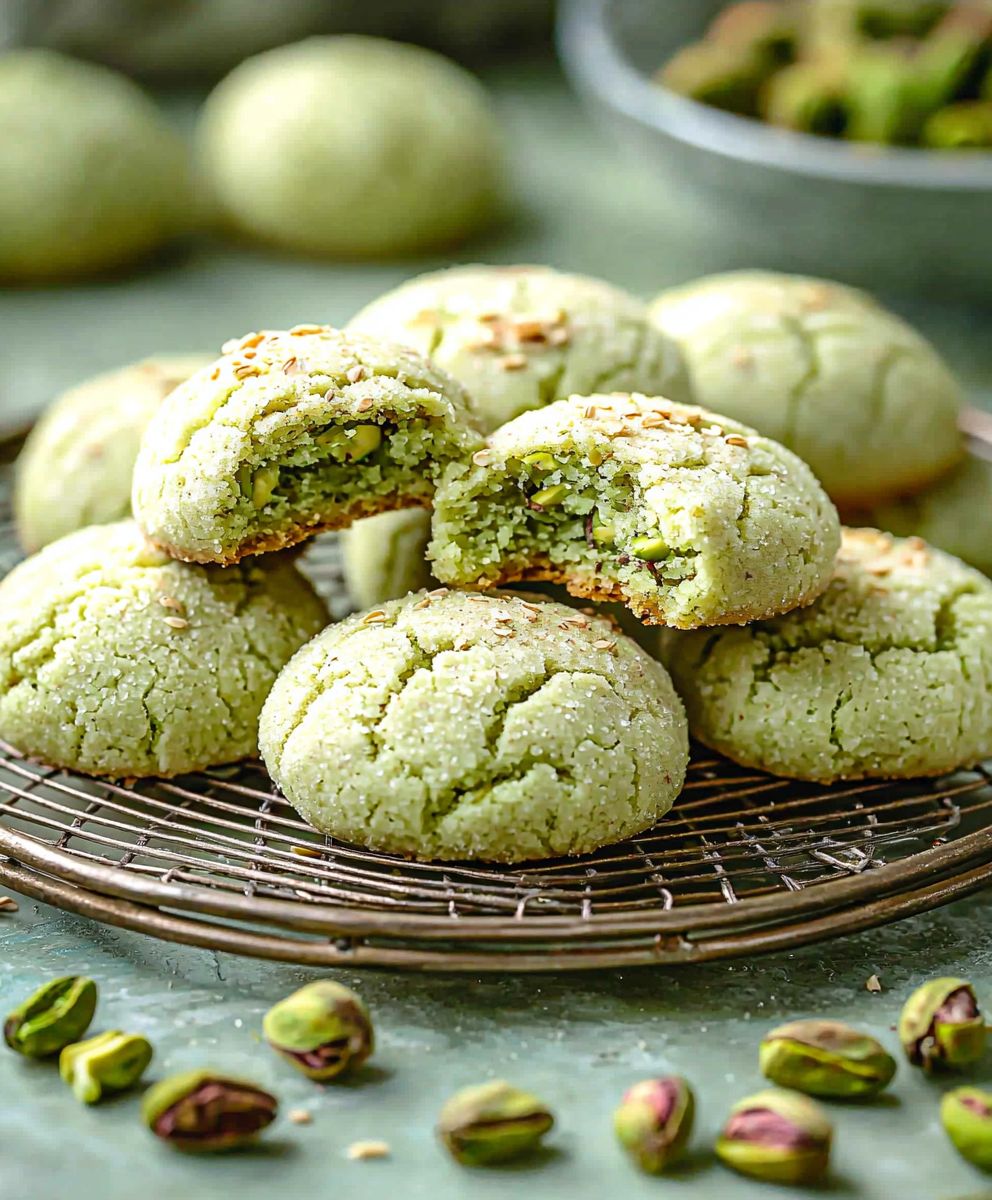 Grain-Free Pistachio Cookies