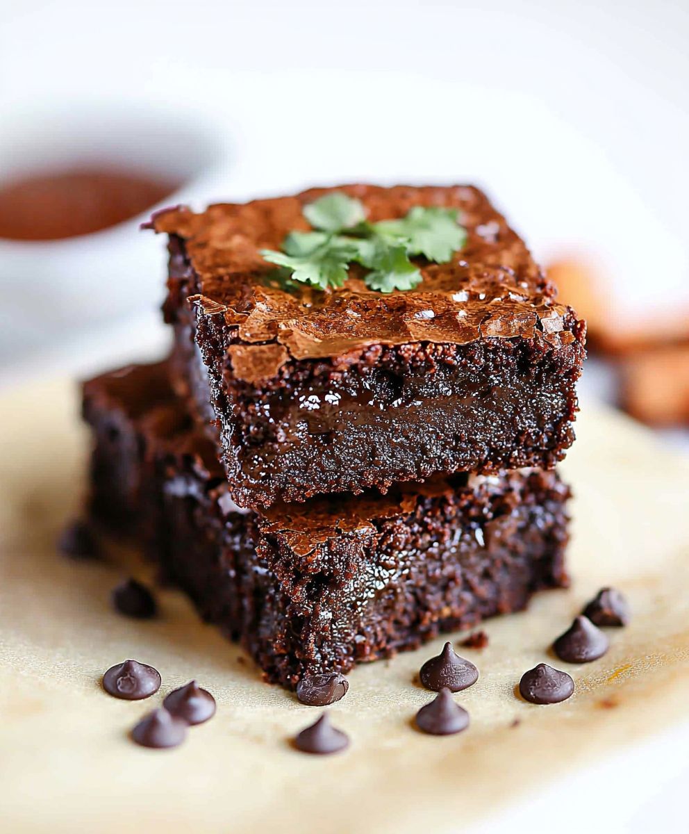 Paleo Mexican Brownies