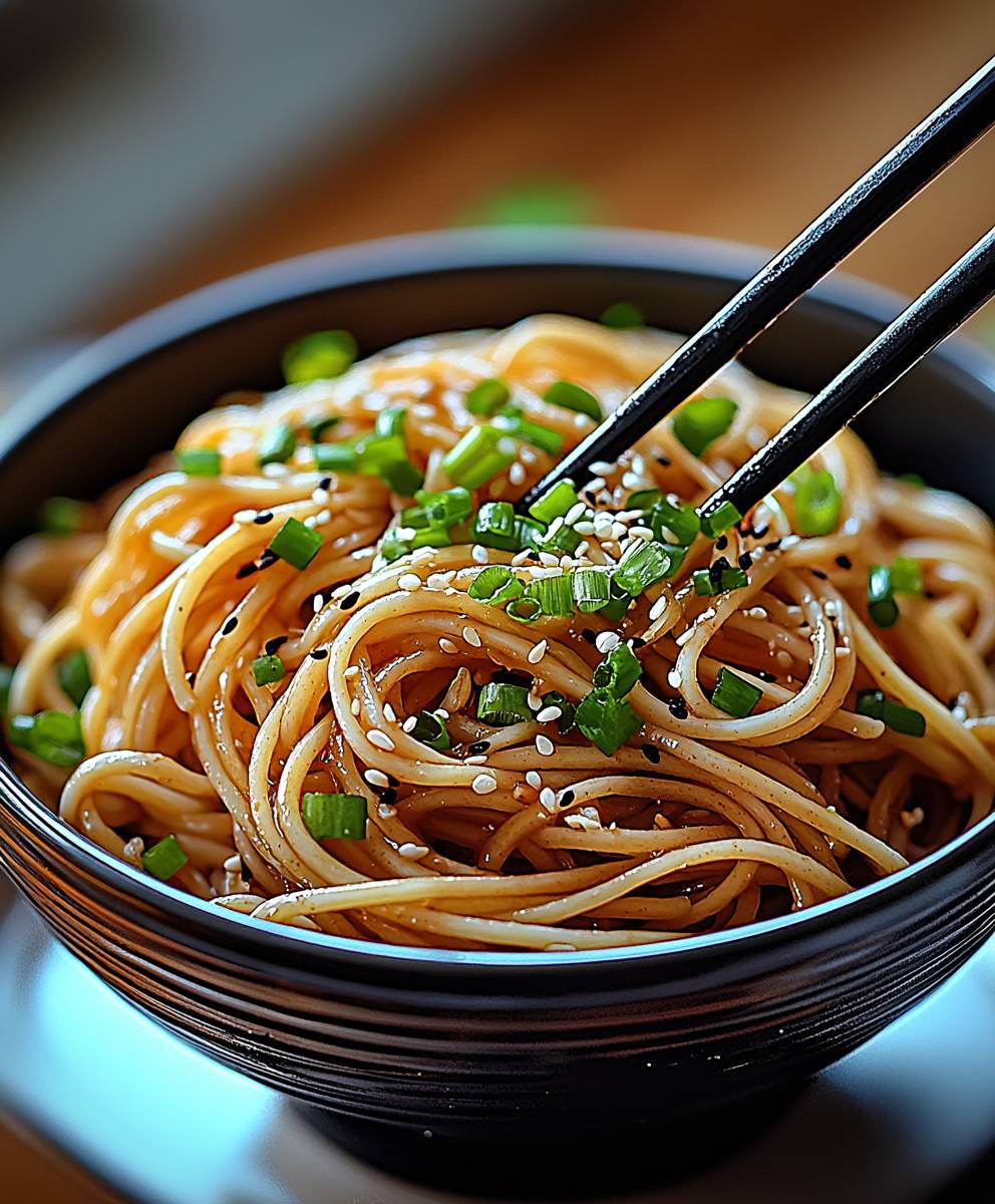 Garlic Sesame Noodles